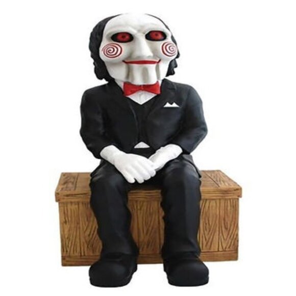 Jigsaw Saw Billy Puppet Face Mask Halloween Cosplay Guy Costume Prop Mas… - Picture 4 of 5